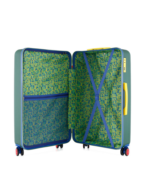 Semi Line Semi Line Valigia grande T5846-3 Verde