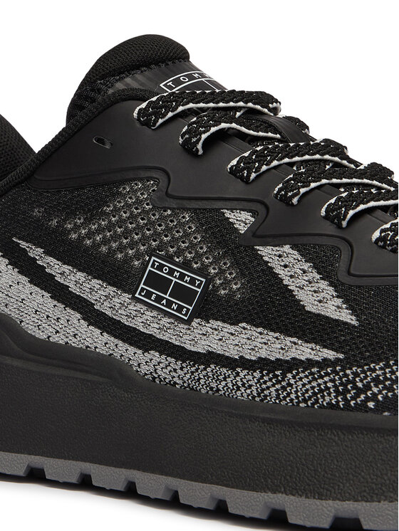 Tommy Jeans Tommy Jeans Sneakers Tjw Sporty Knit Runner EN02962 Nero