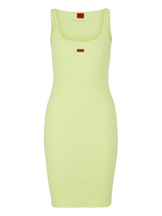 HUGO Hugo Haljina za svaki dan Nirabel 50486561 Žuta Slim Fit