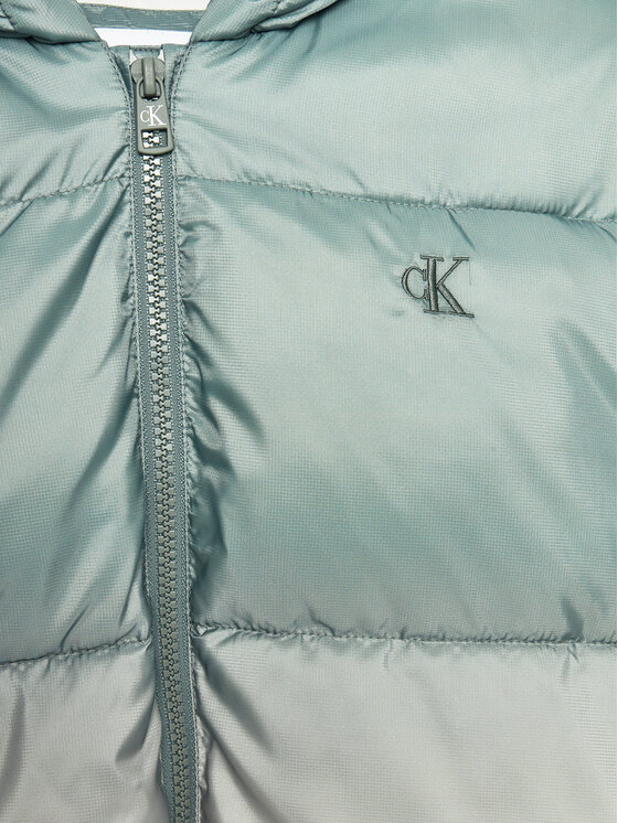 Calvin Klein Jeans Calvin Klein Jeans Geacă de iarnă Gradient IG0IG02591 M Verde Regular Fit