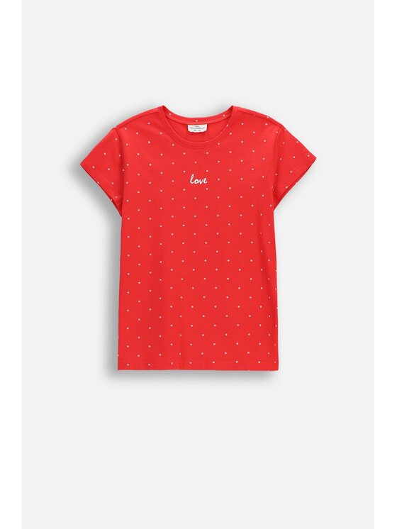 Coccodrillo Coccodrillo T-Shirt WC6143215VGA-009 Czerwony Regular Fit