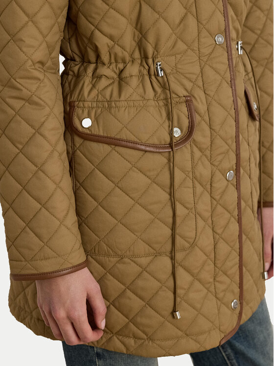 LAUREN RALPH LAUREN LAUREN RALPH LAUREN Prehodna jakna 297979534002 Rjava Straight Fit