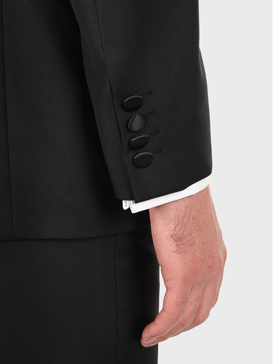 Evenemen Evenemen Garnitur Smoking Pro Czarny Slim Fit
