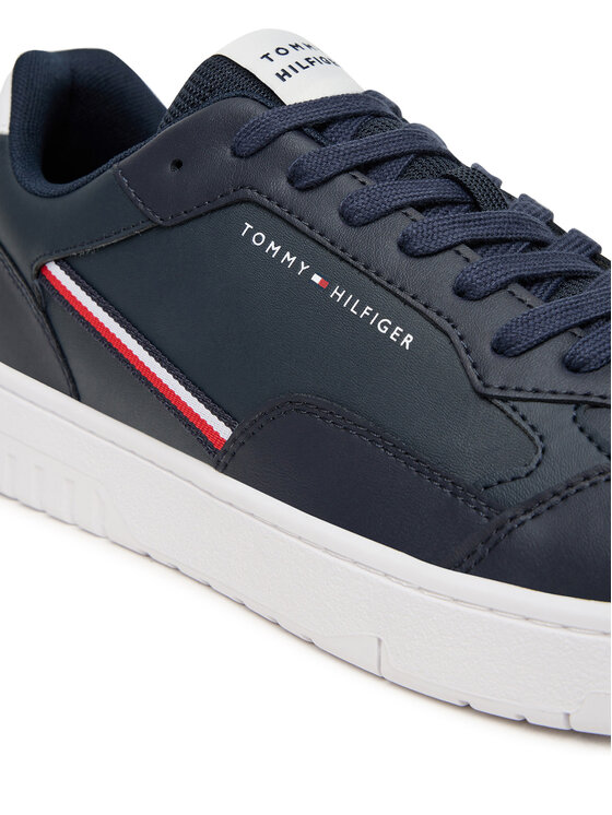 Tommy Hilfiger Tommy Hilfiger Tenisice Th Basket Core Stripes FM0FM05631 Tamnoplava
