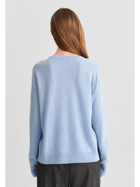 TATUUM TATUUM Sweter RETRA Niebieski Classic Fit