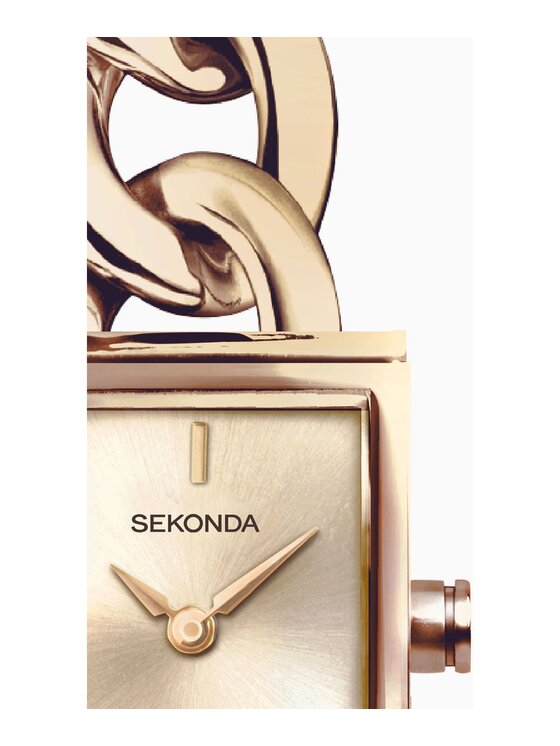 Sekonda Sekonda Zegarek 40504 Różowe złoto