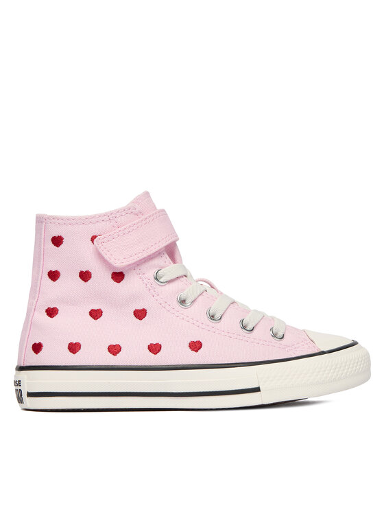 Converse Converse Tornacipő Chuck Taylor All Star Hearts & Roses Easy-On A19066C Rózsaszín