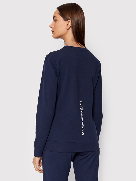 EA7 Emporio Armani EA7 Emporio Armani Pulóver 8NTM35 TJCQZ 1554 Sötétkék Regular Fit