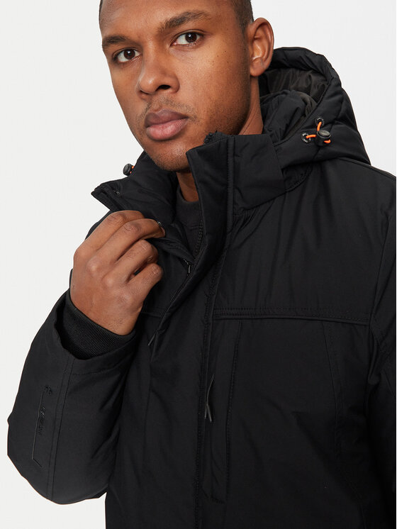 INDICODE INDICODE Zimní bunda Inviks 15-848 Černá Regular Fit