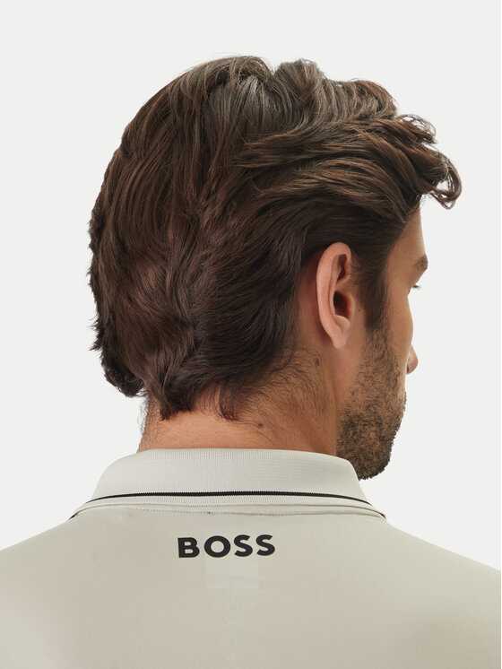 BOSS BOSS Polokošeľa Paul Pro 50506203 Béžová Slim Fit