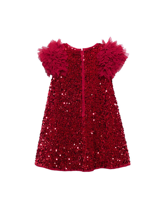 Abel & Lula Abel & Lula Elegantne kleit 5529 Punane Regular Fit