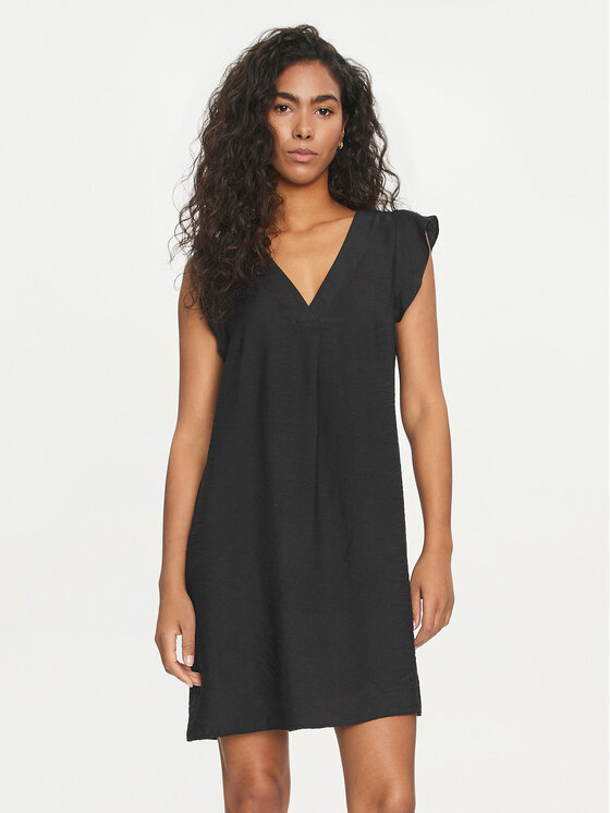 Vero Moda Robe d ete Natja 10308872 Noir Regular Fit Modivo
