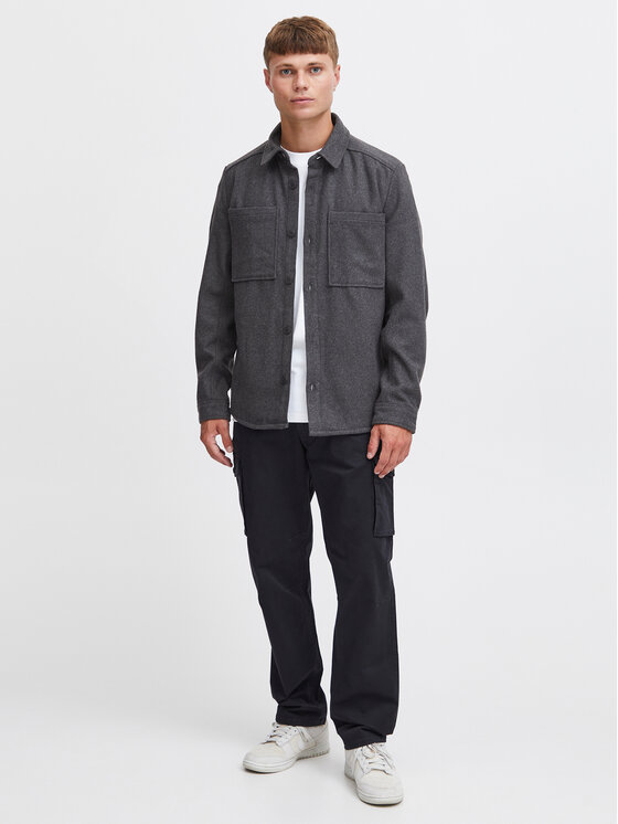Solid Solid Geacă 21105675 Gri Regular Fit
