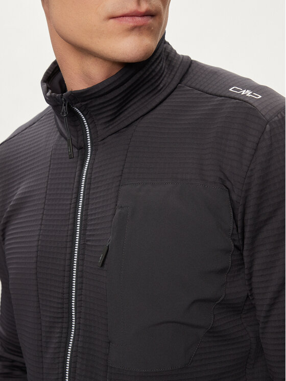 CMP CMP Polár kabát 34G7597 Szürke Regular Fit