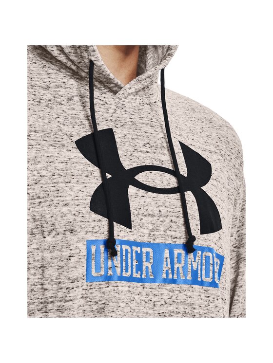 Under Armour Under Armour Bluza UA Rival Terry Logo Hoodie Szary Loose Fit