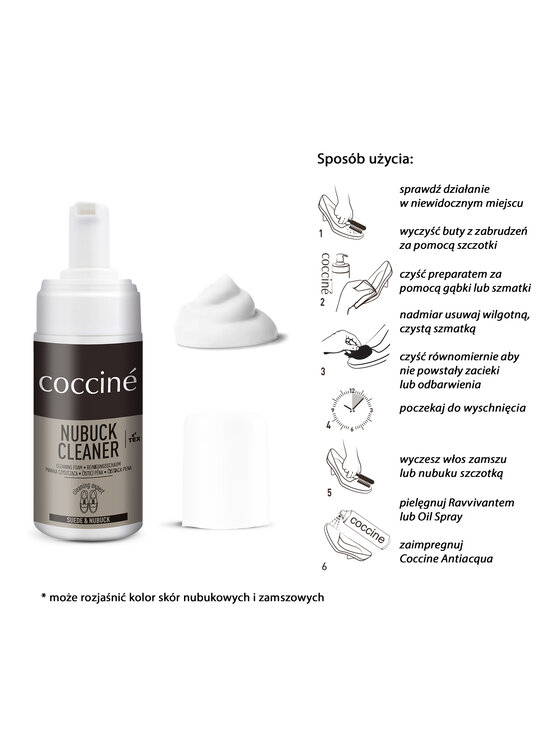 Coccine Coccine Pianka Czyszcząca Nubuck Cleaner 55/050/100/Z/v1