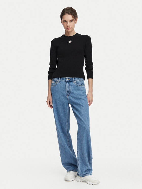 Calvin Klein Jeans Calvin Klein Jeans Farmer LV047G799G Kék Straight Fit