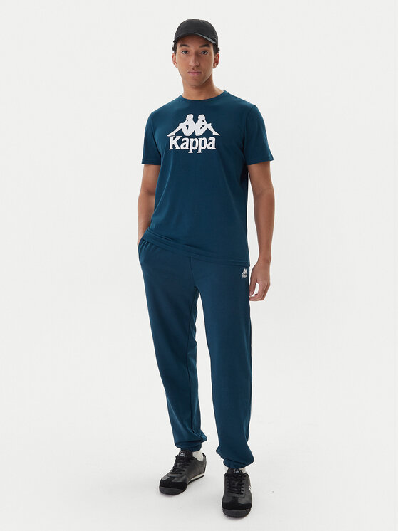 Kappa Kappa T-Shirt Authentic 361N6QW Granatowy Regular Fit