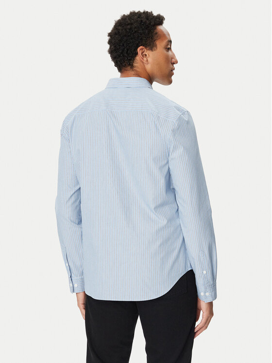 Calvin Klein Calvin Klein Πουκάμισο LV04LH117G Ανοιχτό μπλε Slim Fit