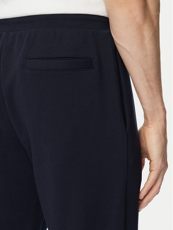 Tommy Hilfiger Tommy Hilfiger Dressipüksid Script Stack MW0MW44332 Tumesinine Regular Fit