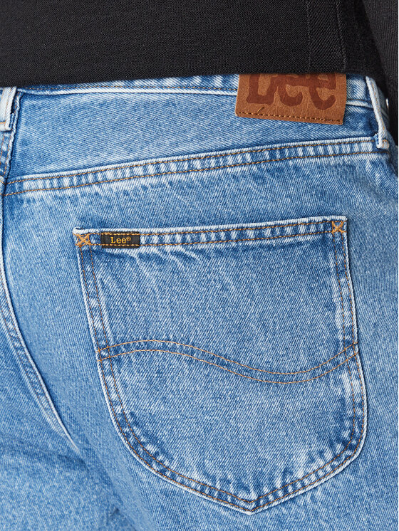 Lee Lee Jeansy 112342281 Niebieski Relaxed Fit
