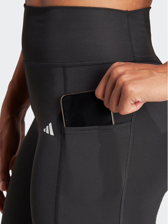 adidas adidas Colanți Optime IQ2688 Negru Slim Fit