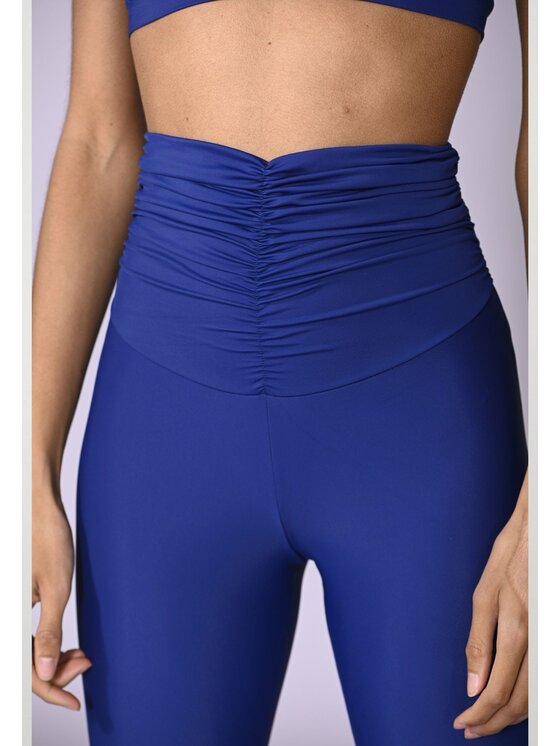 Flavia Valentini Flavia Valentini Legginsy 107 Błękitny Compression Fit