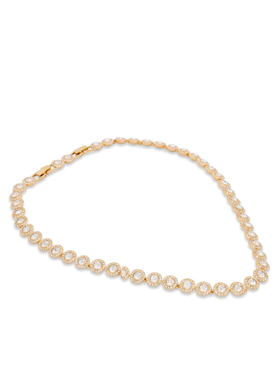 Swarovski Swarovski Σετ σκουλαρίκια, βραχιόλι και κολιέ Una Angelic 5750619 Χρυσό