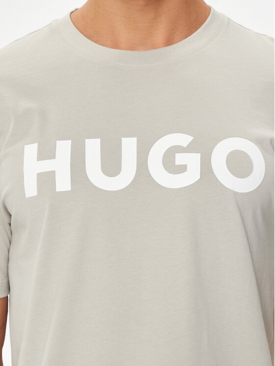 HUGO Hugo Tričko Dulivio 50467556 Sivá Regular Fit