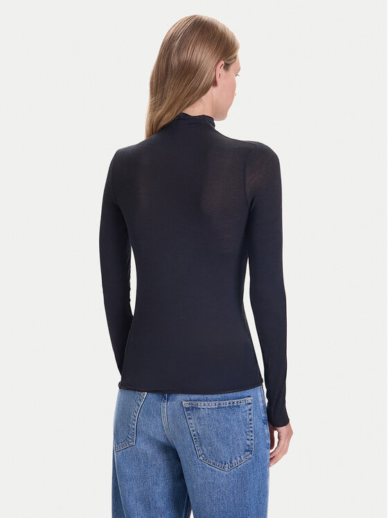 Hunkemöller Hunkemöller Bluza Intimate 302811 Črna Slim Fit