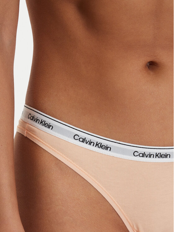 Calvin Klein Underwear Calvin Klein Underwear Stringi 000QD5043E Oranžs