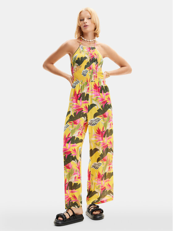 Desigual Combinaison Tropical Party 24SWMW22 Multicolore Relaxed Fit Modivo