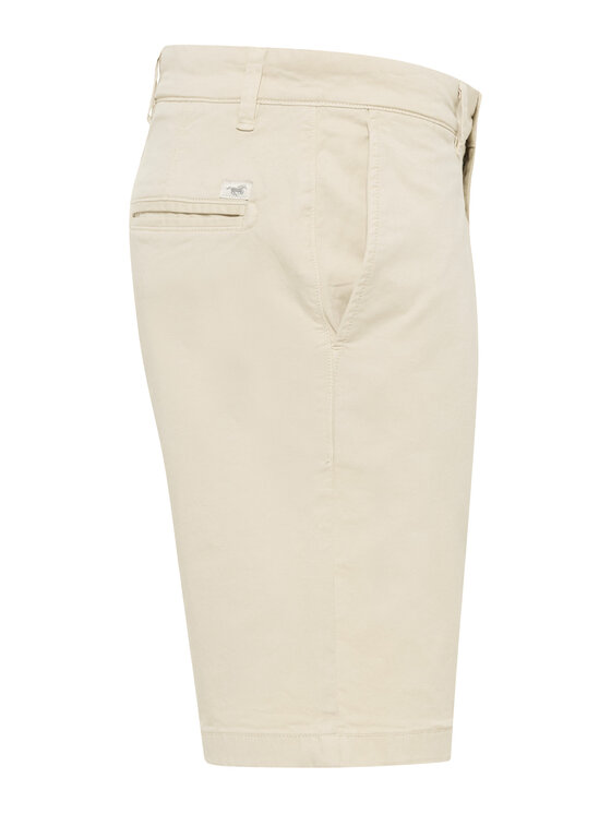 Mustang Mustang Stoffshorts Amsterdam 1016450 Beige Slim Fit