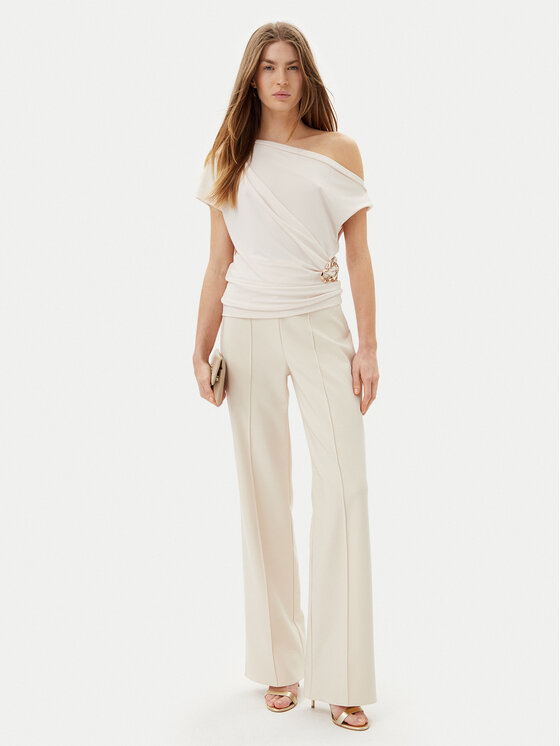 Rinascimento Rinascimento Bluza CFC0123483003 Bež Regular Fit