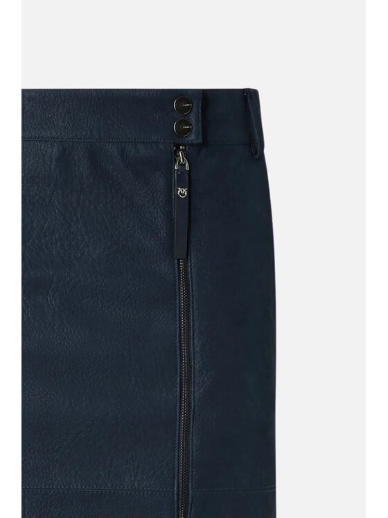 PINKO PINKO Spódnica midi Montiano Granatowy Fitted Fit