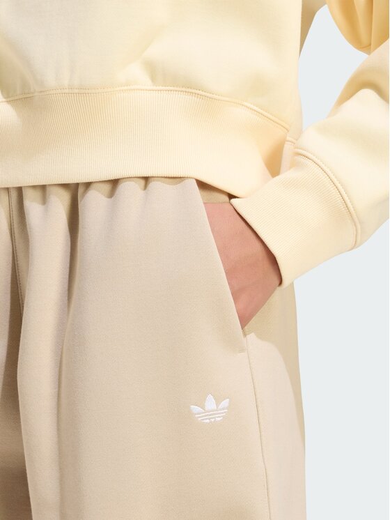 adidas adidas Joggery 164718 Beżowy Loose Fit