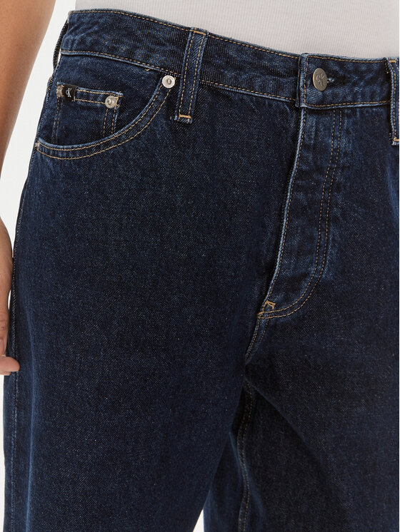 Calvin Klein Jeans Calvin Klein Jeans Džínsy 90's J20J223891 Tmavomodrá Straight Fit