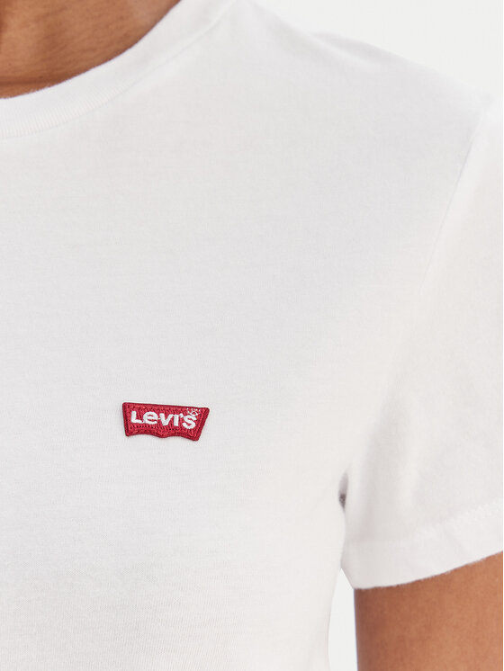 Levi's® Levi's® Póló Perfect Tee 39185-0006 Fehér Regular Fit