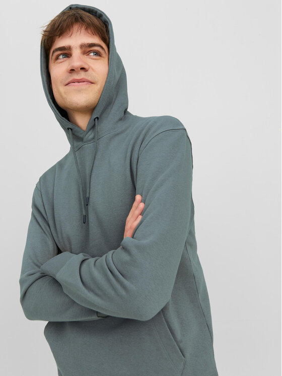 Jack&Jones Jack&Jones Majica dugih rukava 12208157 Siva Relaxed Fit