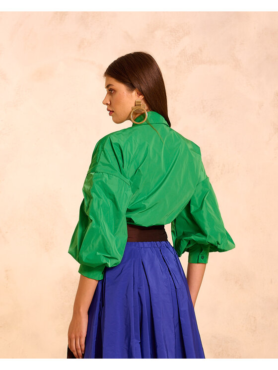 Castellani Castellani Koszula Volaree Zielony Regular Fit