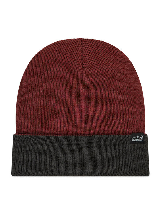 Jack Wolfskin Jack Wolfskin Kapa Rib Hat 1903891-2185 Tamnocrvena