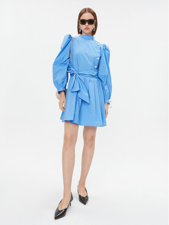 Custommade Custommade Coctailkleid Joulie 999369477 Blau Regular Fit