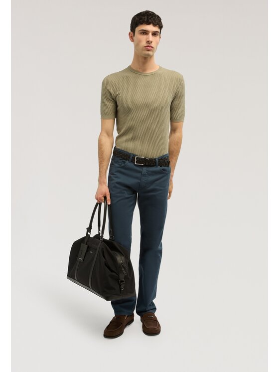 Trussardi Trussardi T-shirt M0718000076N014 Verde Regular Fit