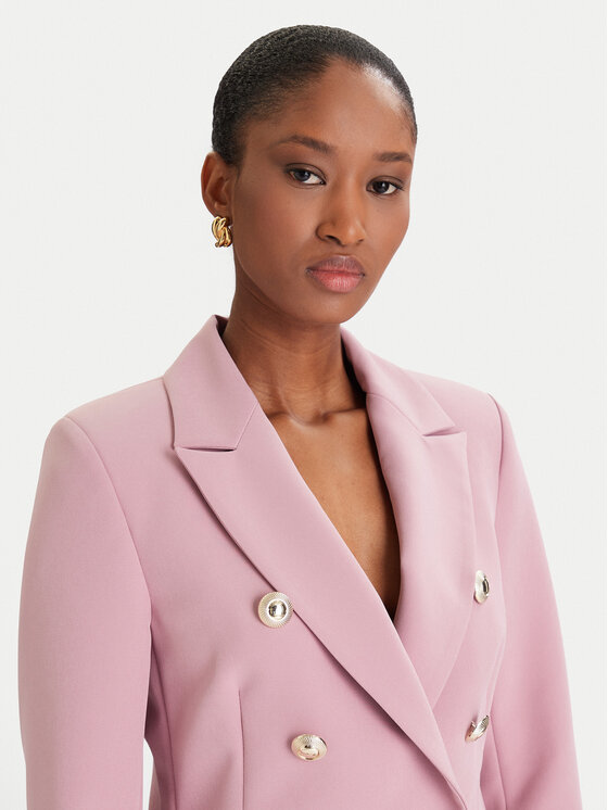 Rinascimento Rinascimento Marynarka CFC0126227003 Różowy Slim Fit