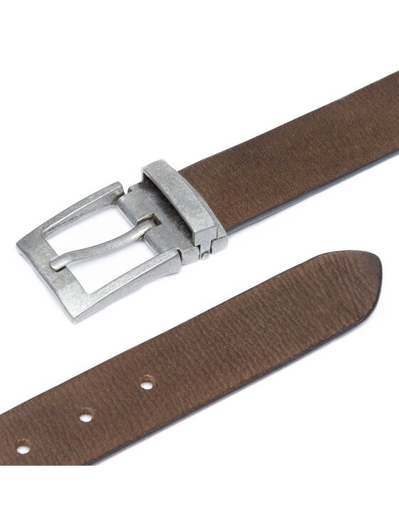 Mustang Mustang Pasek Męski BELT Brązowy