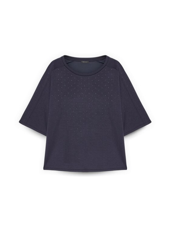 Fiorella Rubino Fiorella Rubino Bluza G860L009009N034 Niebieski Regular Fit