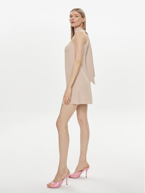 Kontatto Kontatto Coctailkleid NO205C Beige Regular Fit