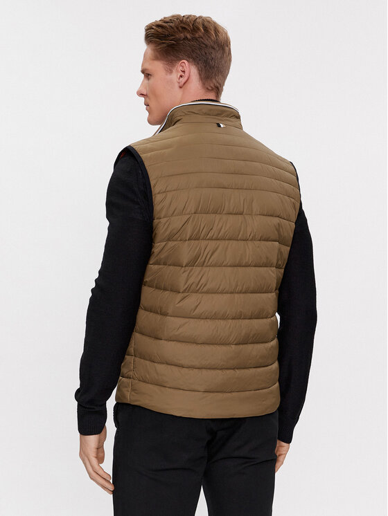 BOSS Boss Prsluk Darolan 50464300 Smeđa Regular Fit