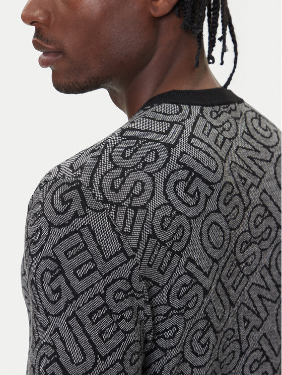 Guess Guess Pullover M5BR11 Z0442 Grau Regular Fit