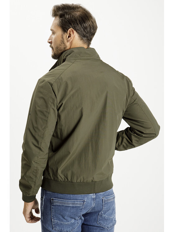 Cross Jeans Cross Jeans Kurtka przejściowa 40256-002 Khaki Regular Fit
